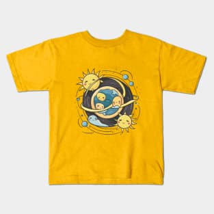 Solar eclipse Kids T-Shirt